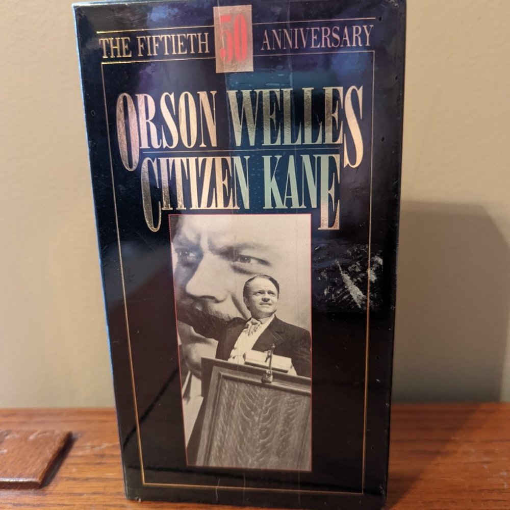 Orson Welles Citizen Kane 50th Anniversary Edition VHS Sealed + Reflections